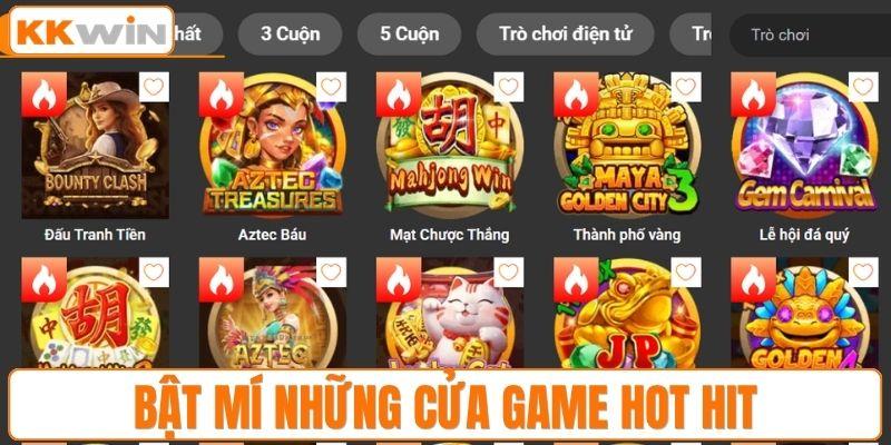 Bật mí những cửa game hot hit