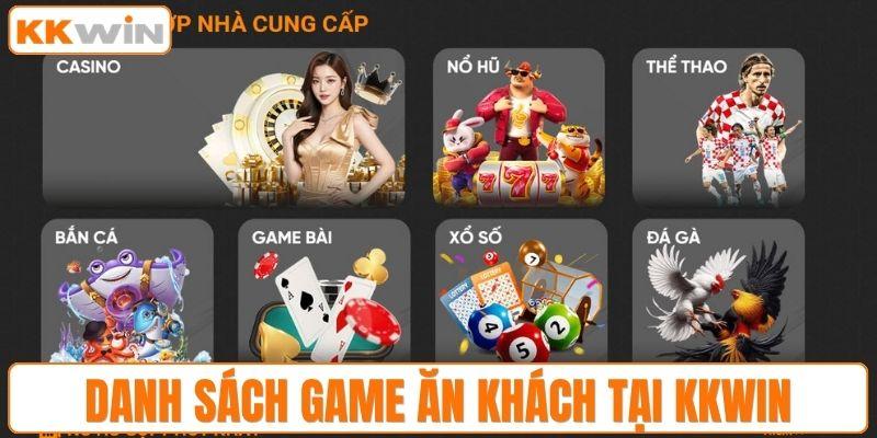 Danh sách game cá cược ăn khách tại nhà cái