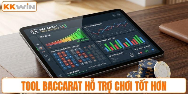 Tool baccarat hỗ trợ người chơi cá cược hiệu quả